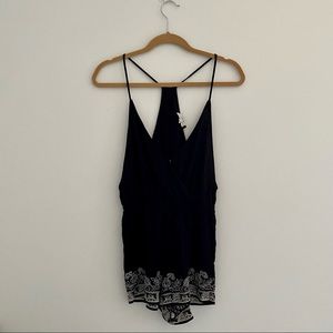 Kendall + Kylie Embroidered Romper